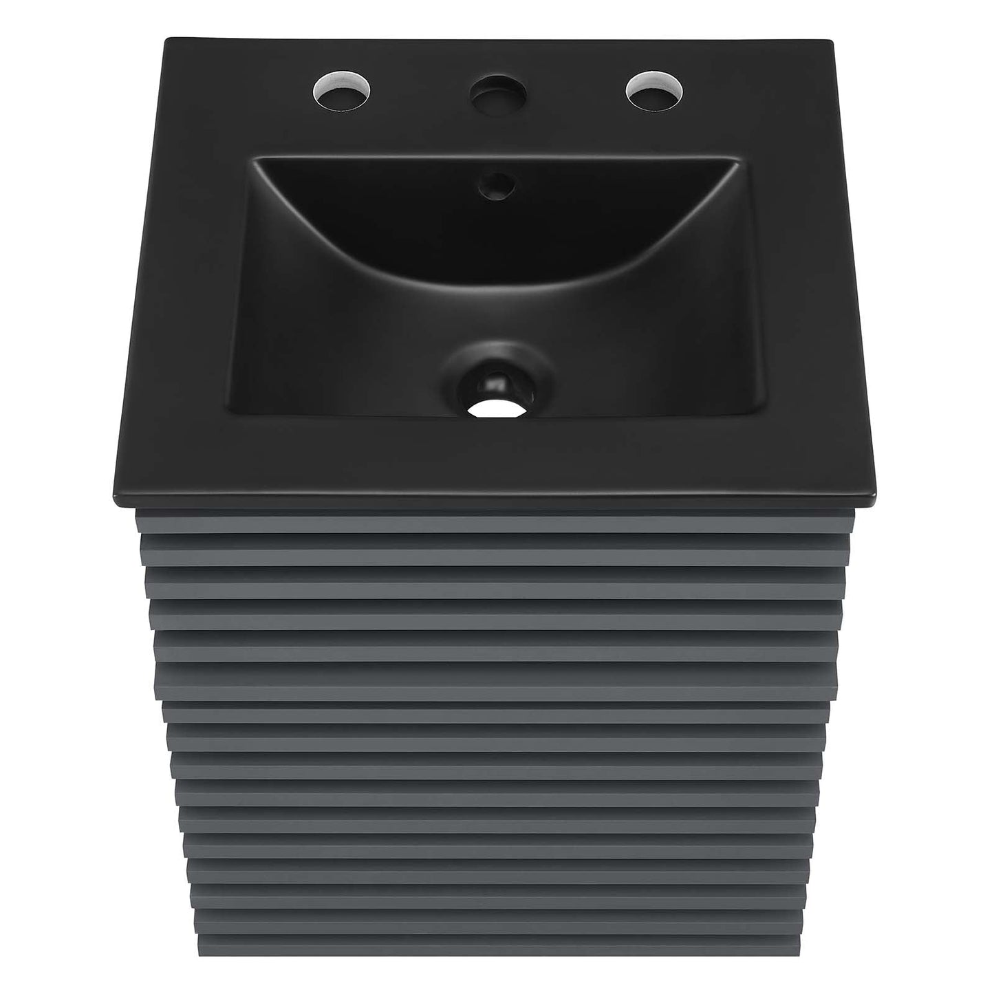 Render 18" Wall-Mount Bathroom Vanity by Modway