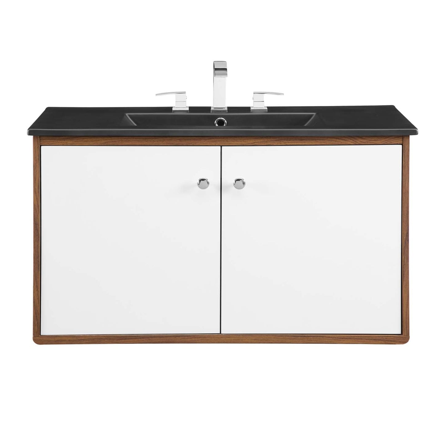 Transmit 36" Wall-Mount Bathroom Vanity by Modway