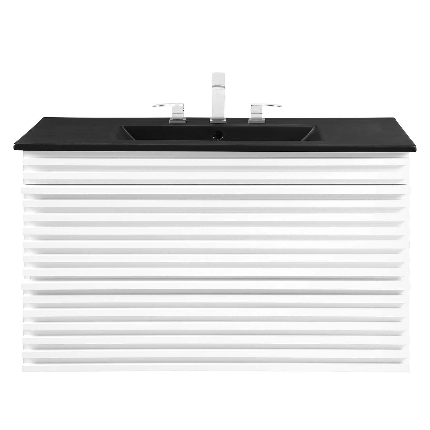 Render 36" Wall-Mount Bathroom Vanity by Modway