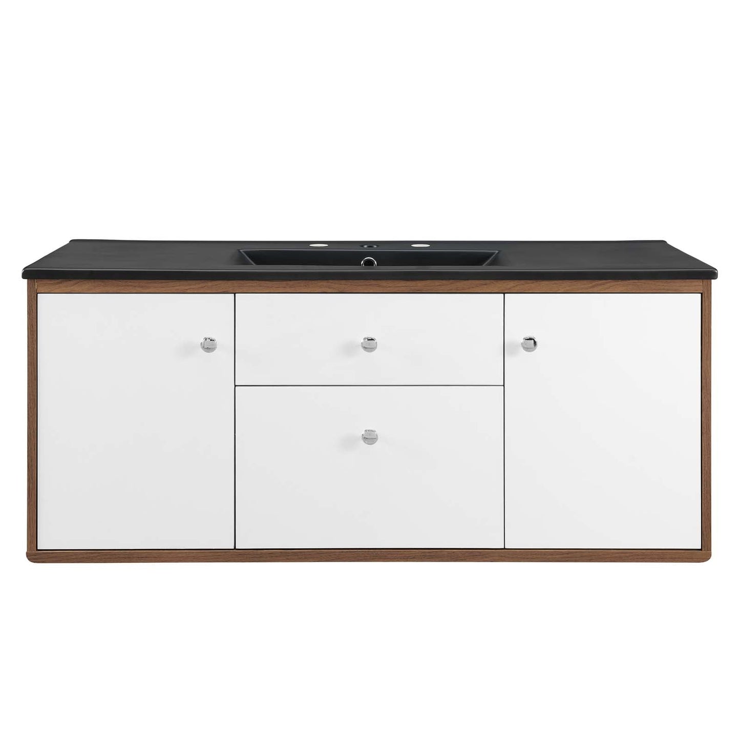 Transmit 48" Wall-Mount Bathroom Vanity by Modway