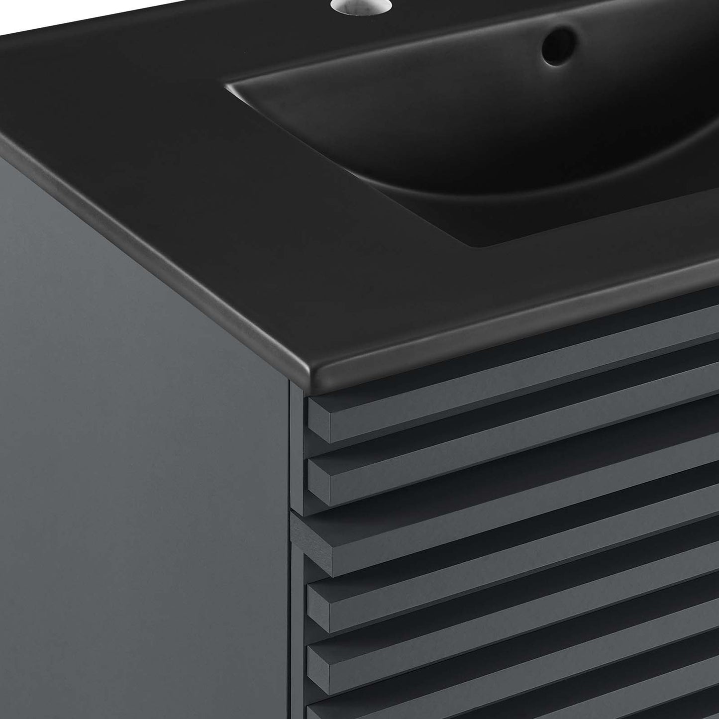 Render 30" Wall-Mount Bathroom Vanity by Modway
