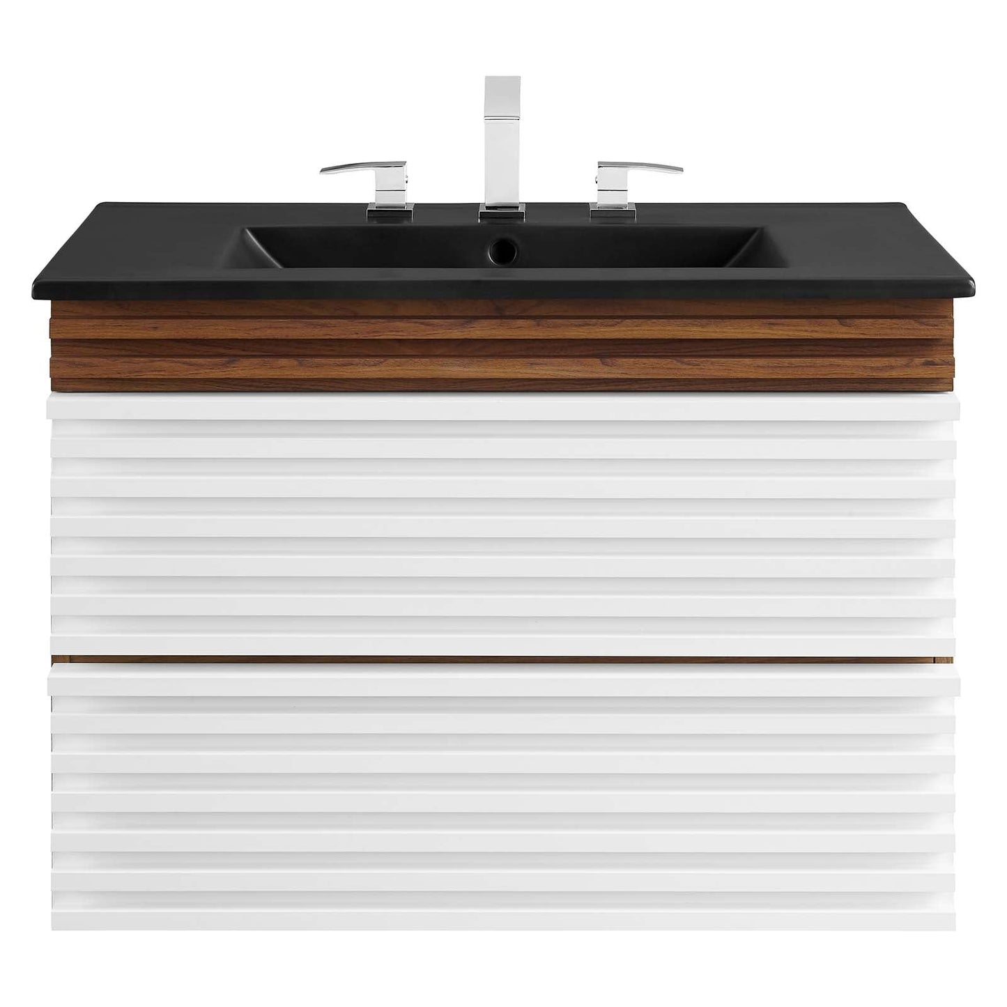 Render 30" Wall-Mount Bathroom Vanity by Modway