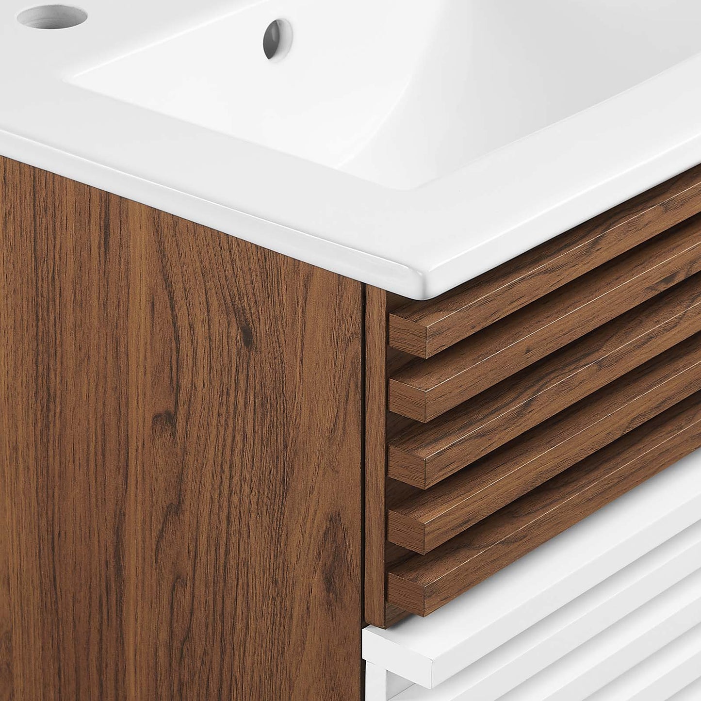 Render 18" Wall-Mount Bathroom Vanity by Modway