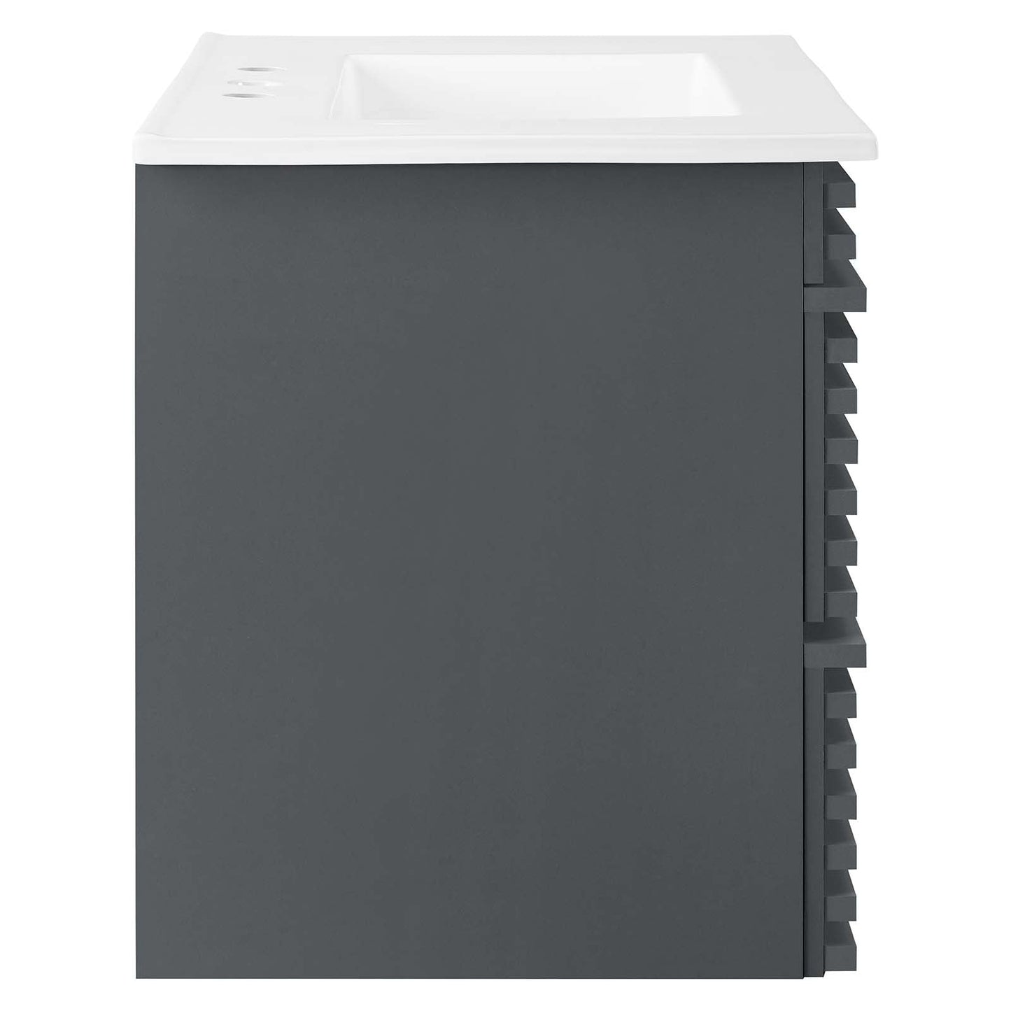 Render 30" Wall-Mount Bathroom Vanity by Modway