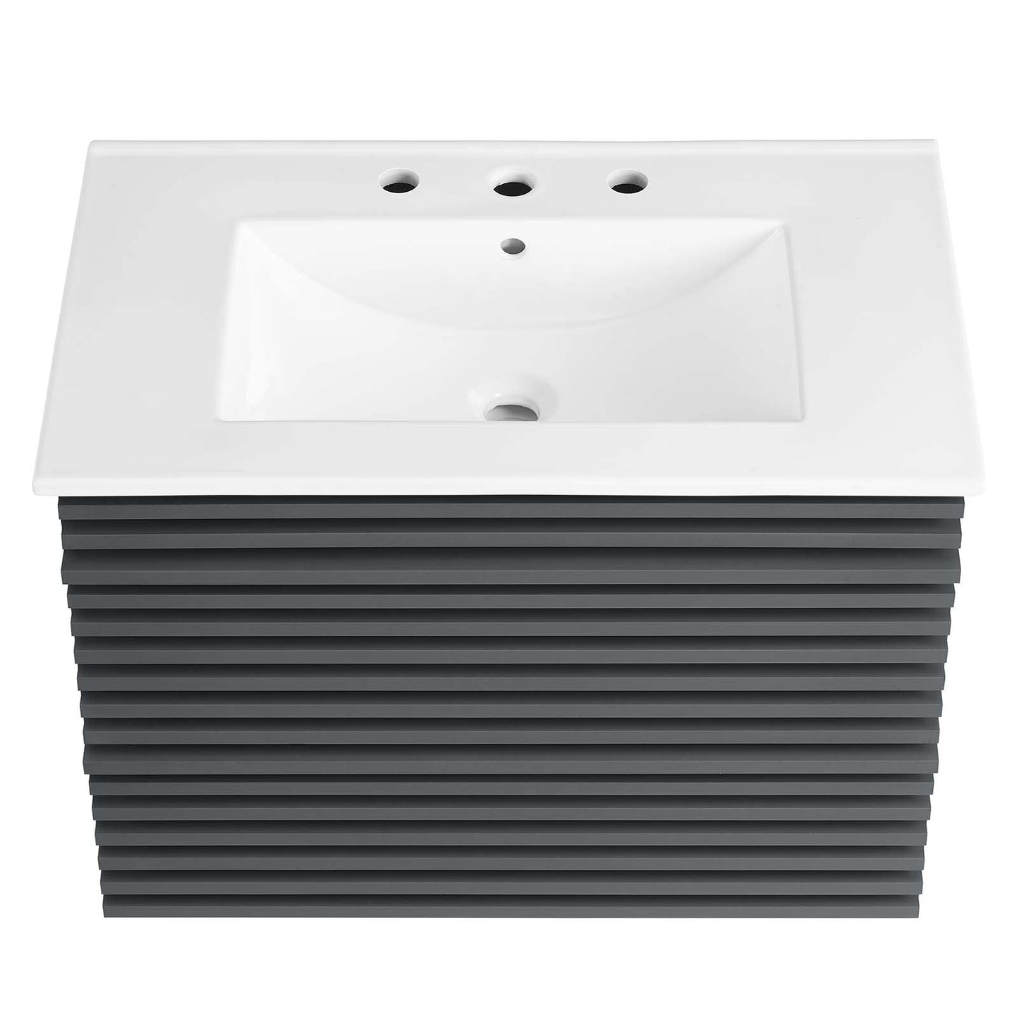 Render 30" Wall-Mount Bathroom Vanity by Modway