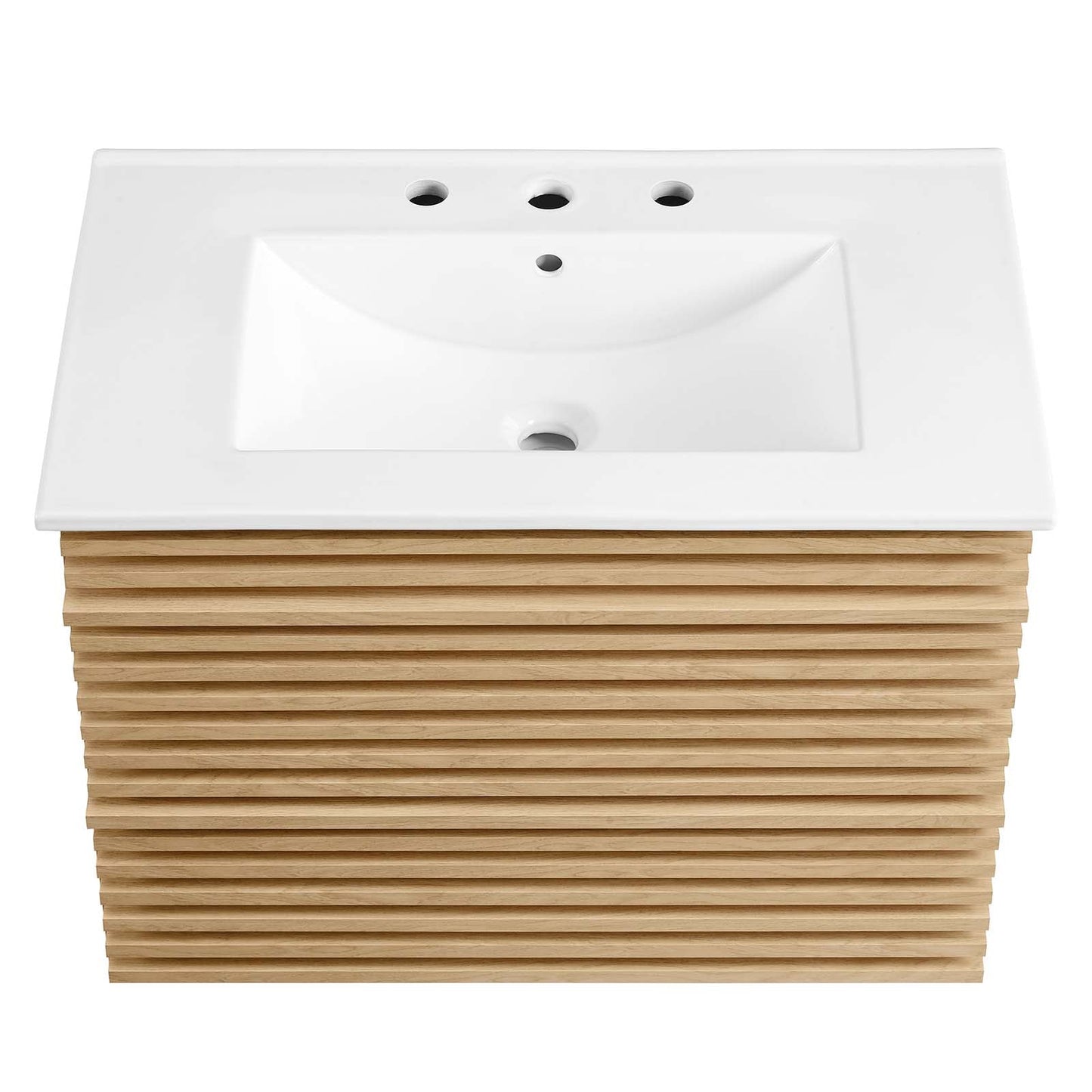 Render 30" Wall-Mount Bathroom Vanity by Modway