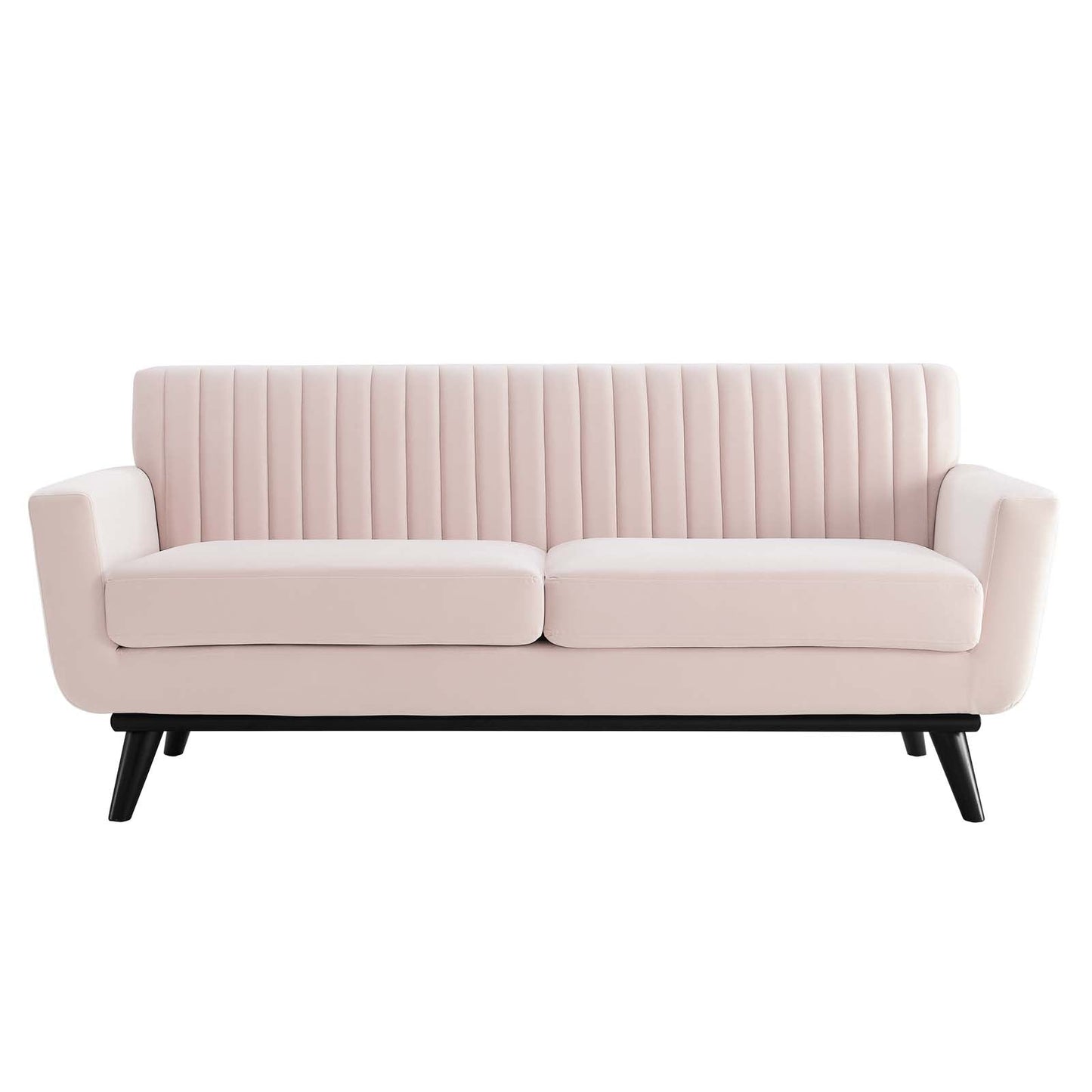 Engage Channel Tufted Performance Velvet Loveseat by Modway