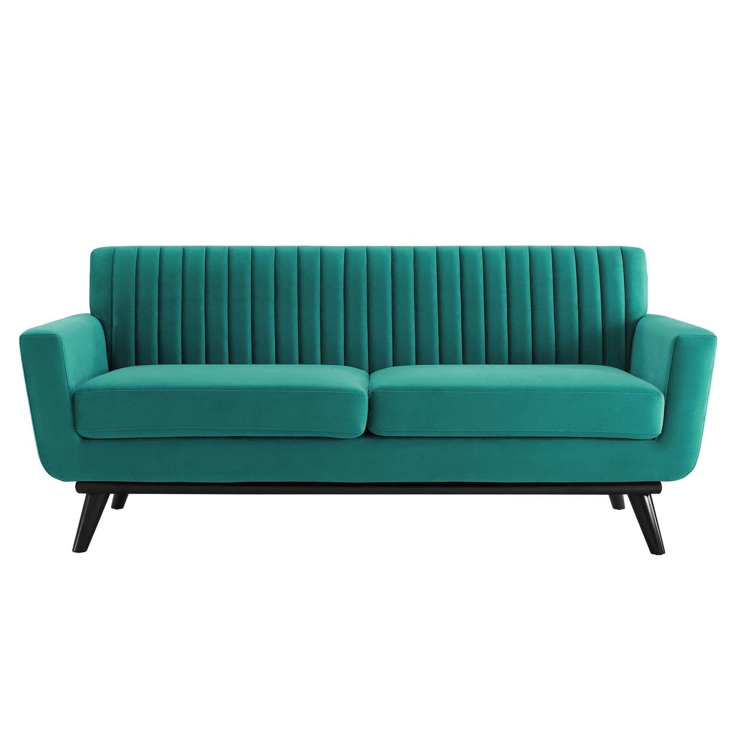 Engage Channel Tufted Performance Velvet Loveseat by Modway