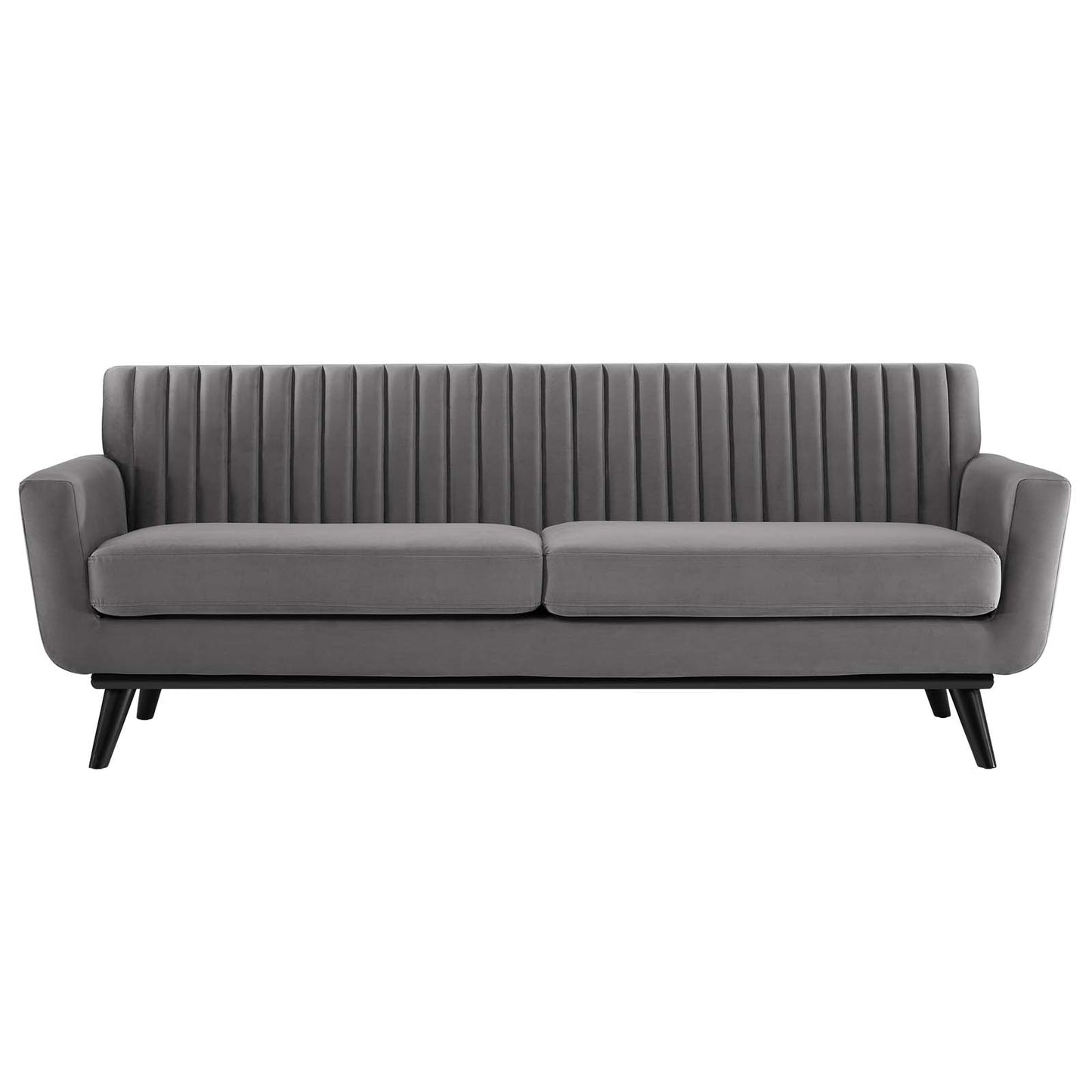 Engage Channel Tufted Performance Velvet Sofa by Modway