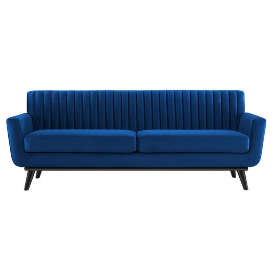 Engage Channel Tufted Performance Velvet Sofa by Modway