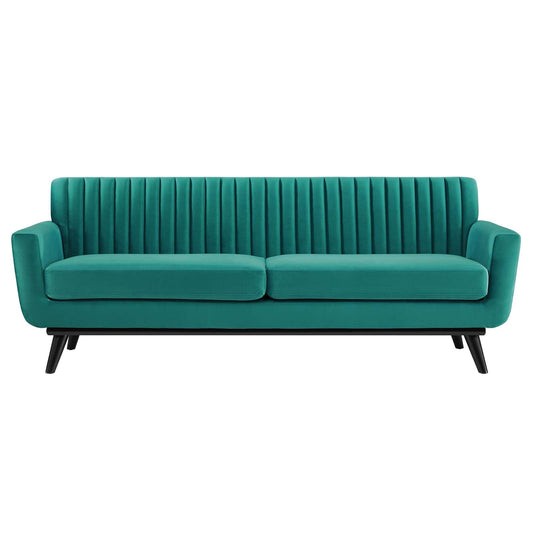 Engage Channel Tufted Performance Velvet Sofa by Modway