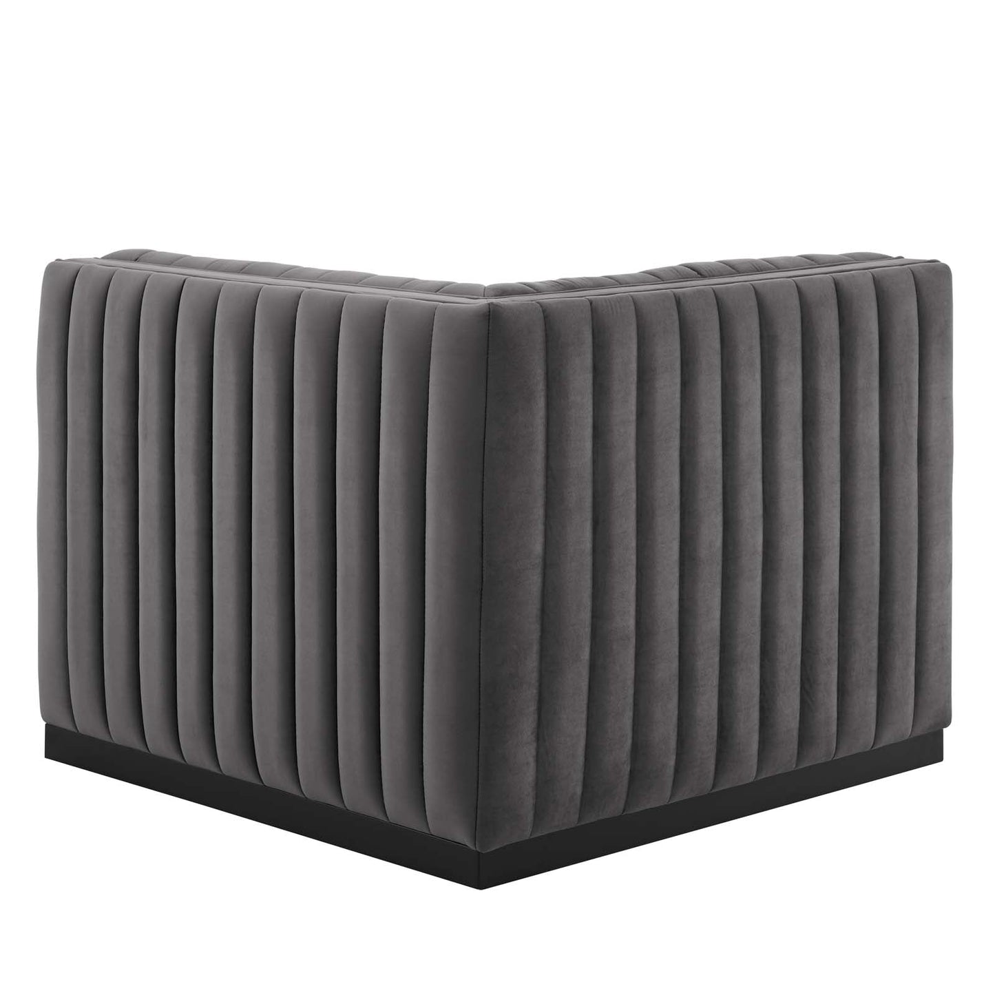 Conjure Channel Tufted Performance Velvet Right Corner Chair by Modway