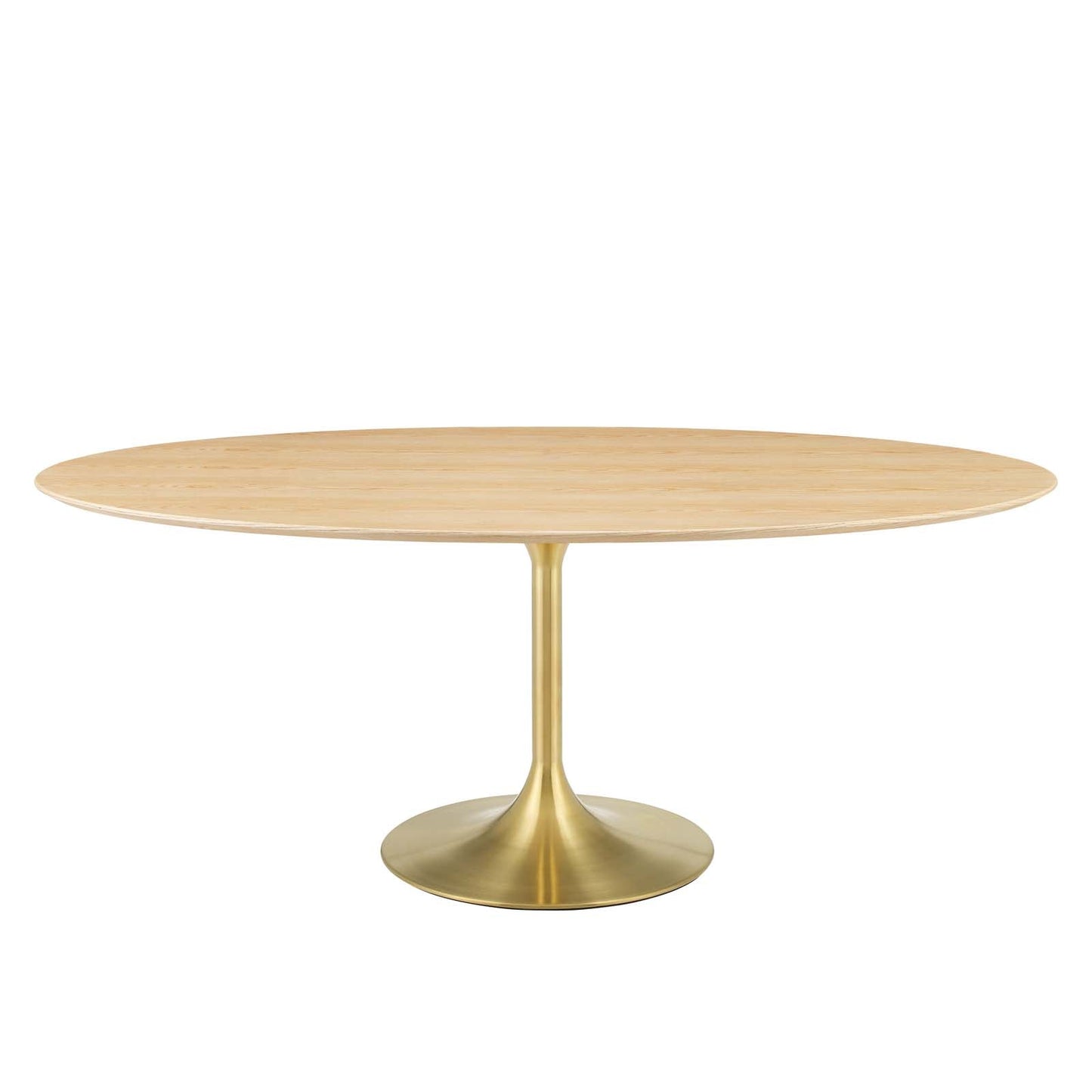 Lippa 78" Oval Wood Dining Table by Modway