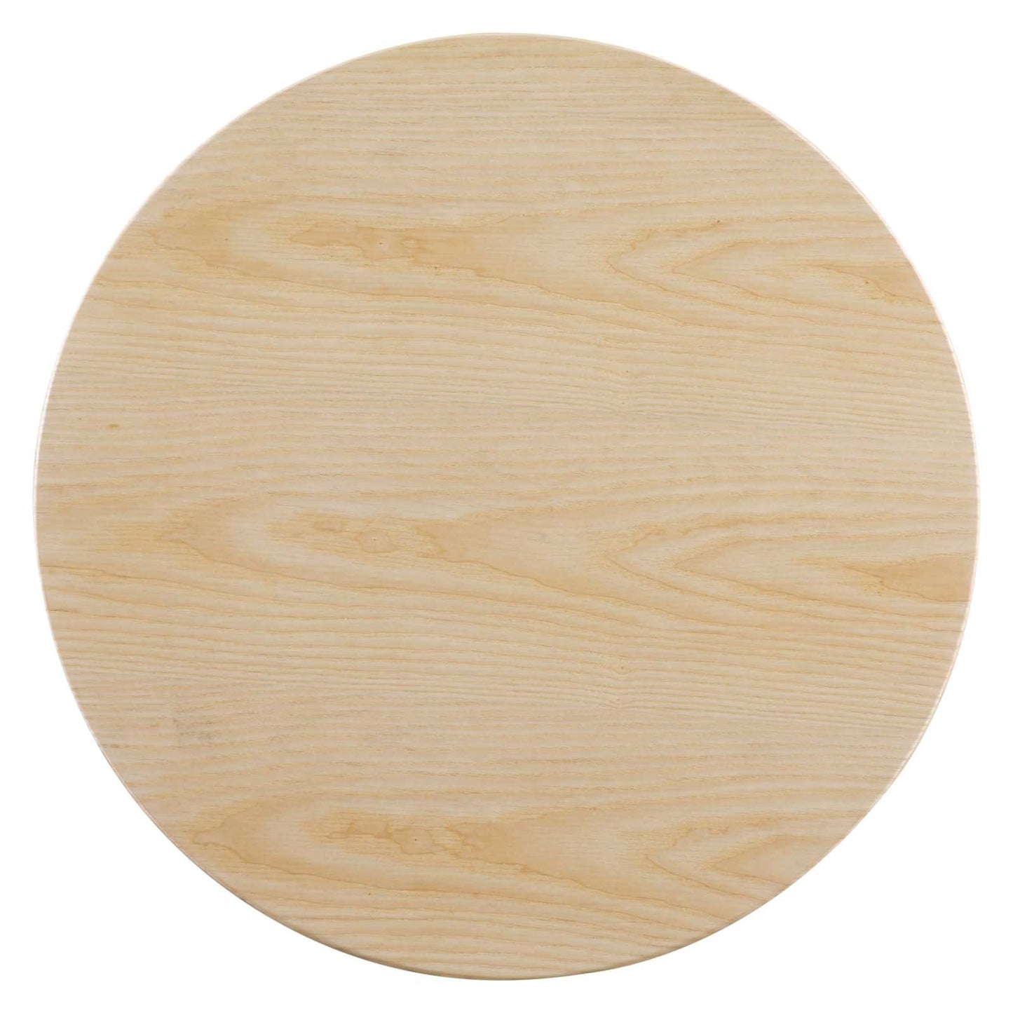 Lippa 28" Round Natural Wood Bar Table by Modway