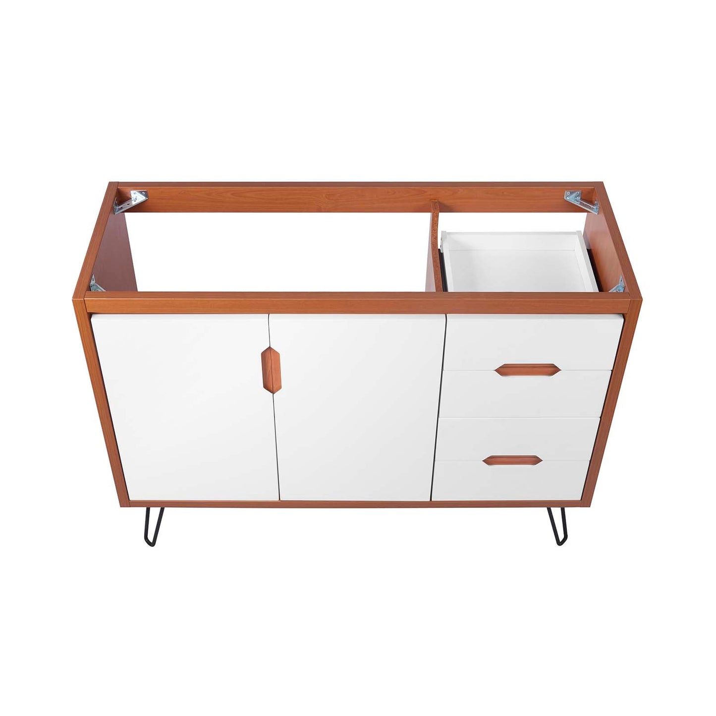 Energize 48" Single Sink Compatible (Not Included) Bathroom Vanity Cabinet by Modway