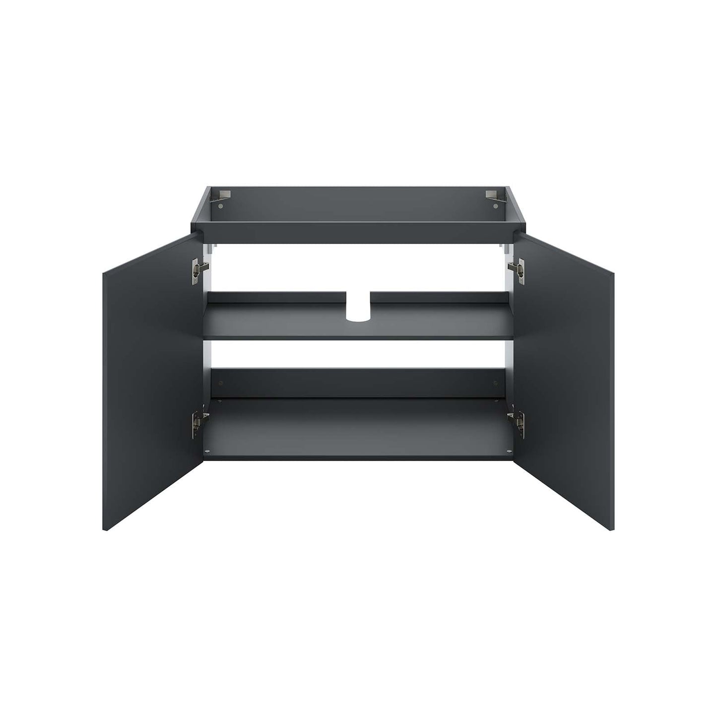 Bryn 36" Wall-Mount Bathroom Vanity (Sink Basin Not Included) by Modway