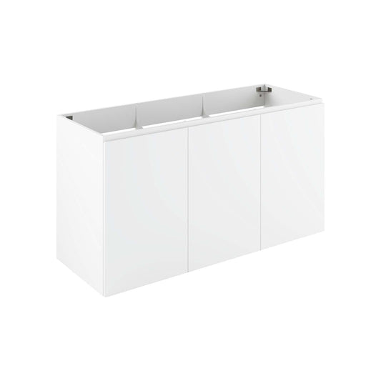 Bryn 48" Wall-Mount Bathroom Vanity (Sink Basin Not Included) by Modway