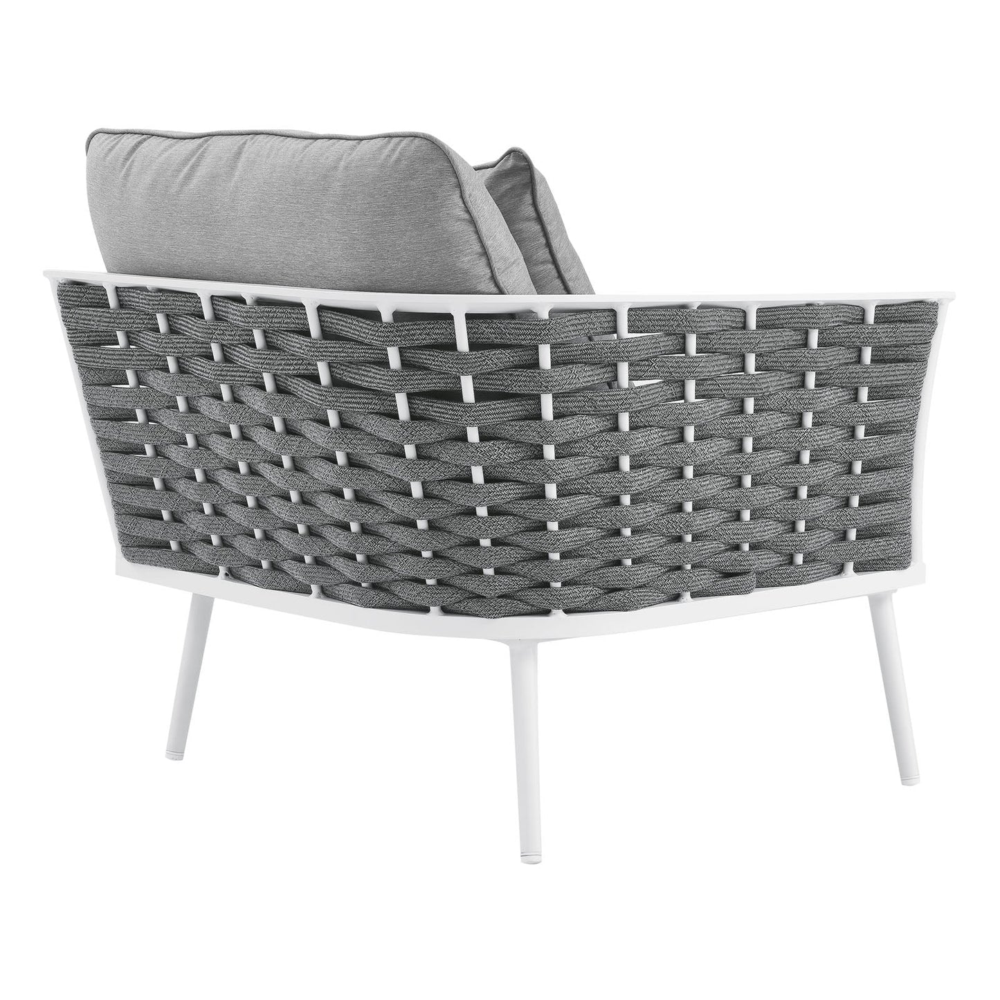 Stance Outdoor Patio Aluminum Left-Facing Armchair by Modway