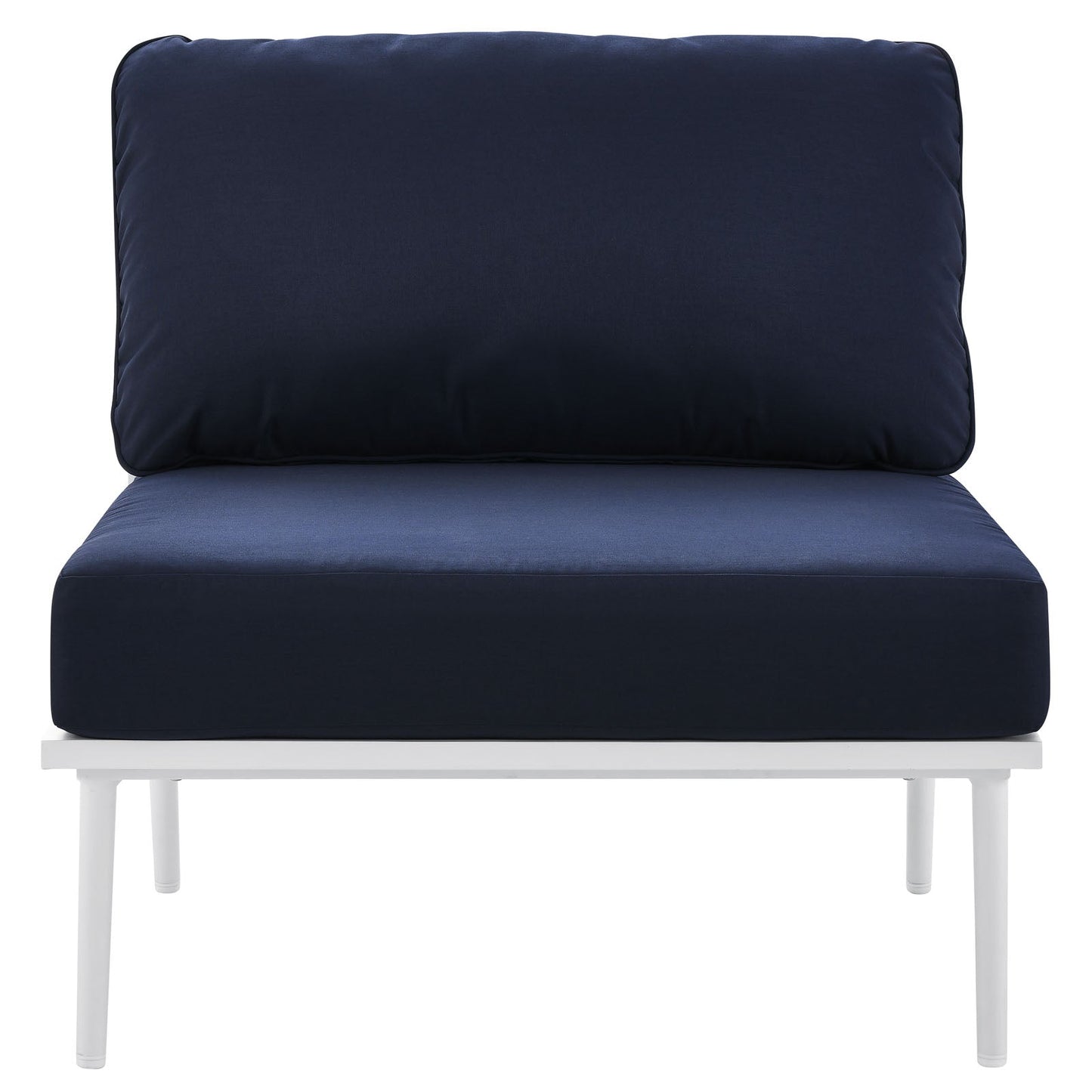 Stance Outdoor Patio Aluminum Armless Chair by Modway