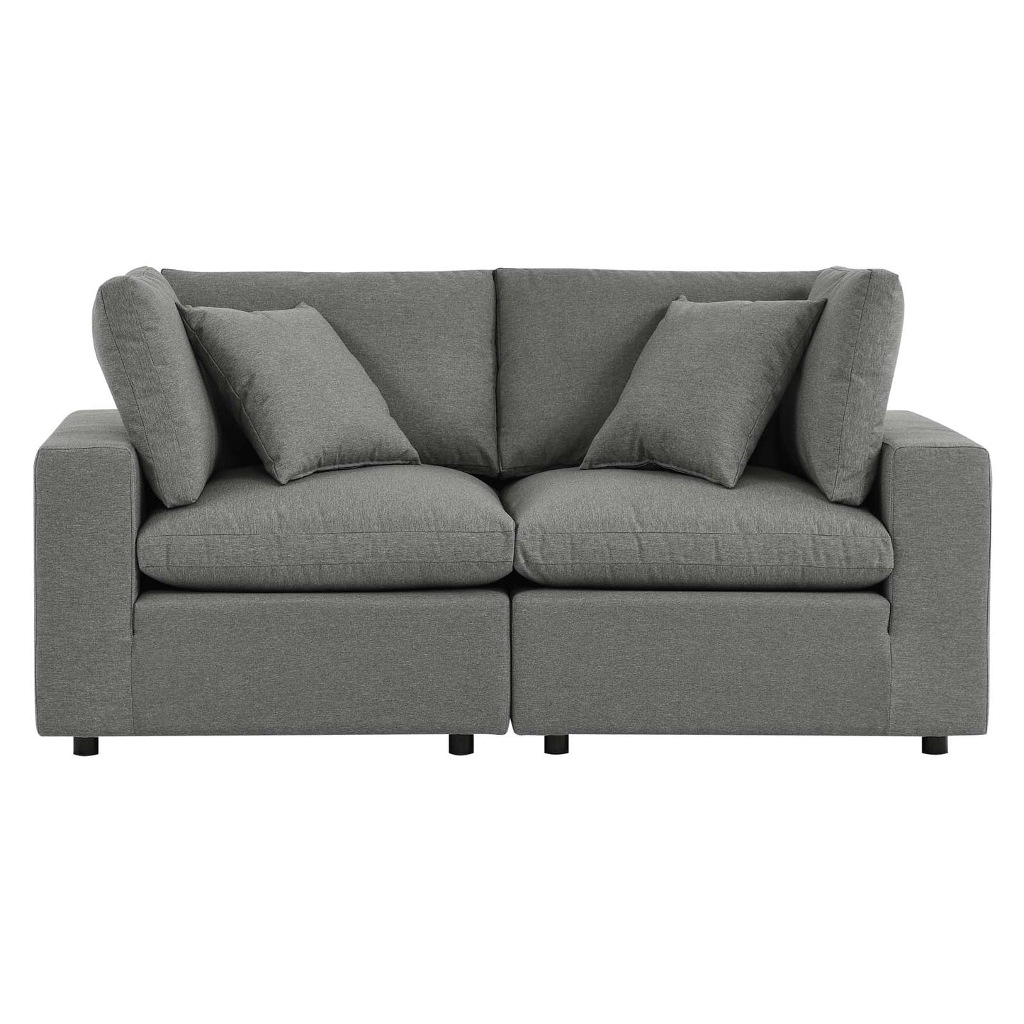 Commix Overstuffed Outdoor Patio Loveseat by Modway
