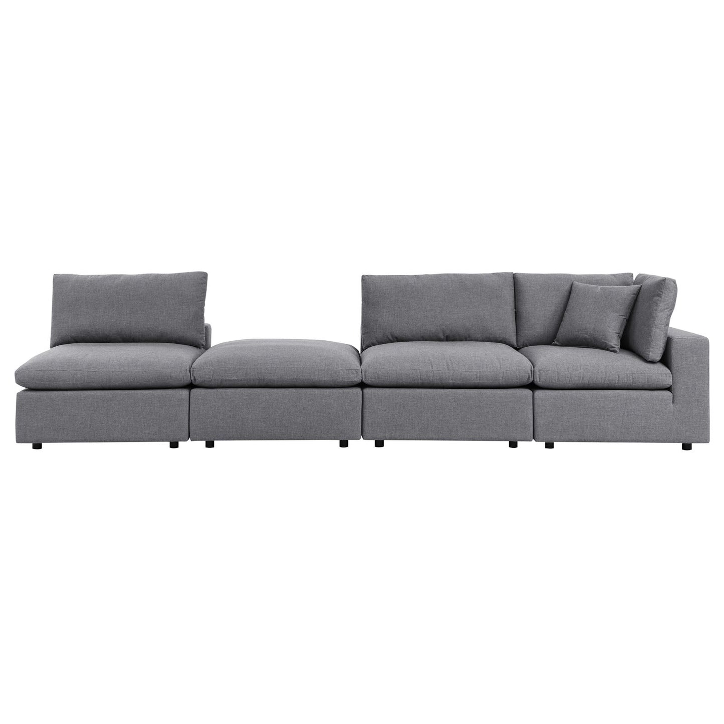 Commix 4-Piece Sunbrella¨ Outdoor Patio Sectional Sofa by Modway