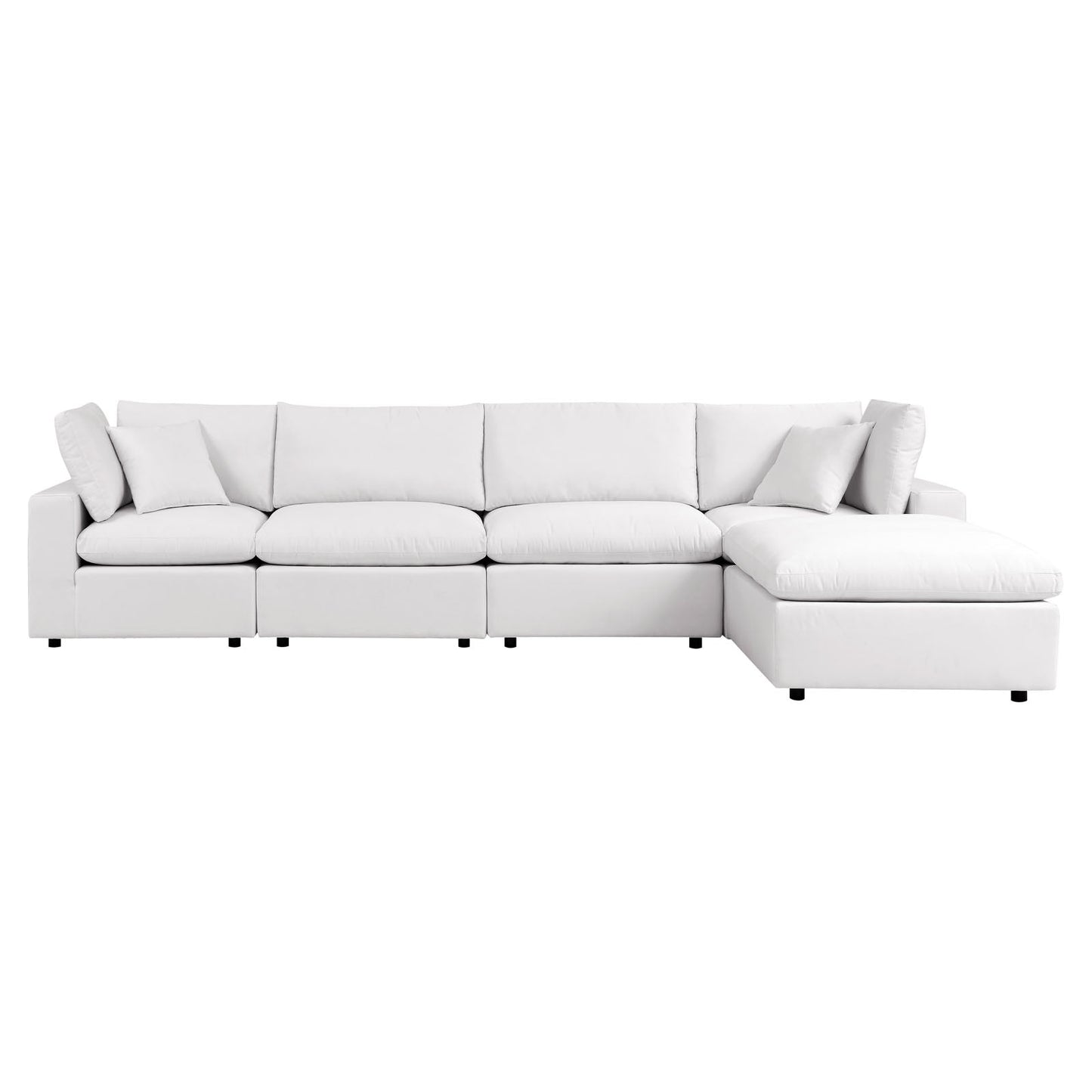 Commix 5-Piece Outdoor Patio Sectional Sofa by Modway