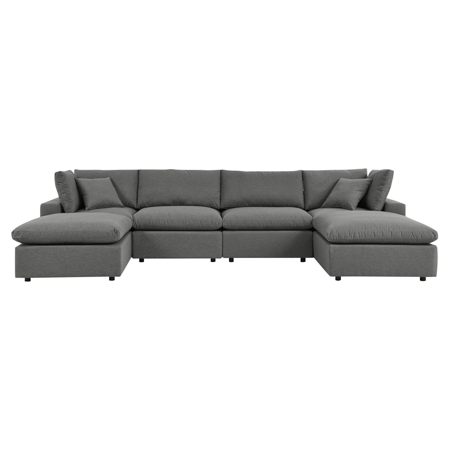 Commix 6-Piece Outdoor Patio Sectional Sofa by Modway