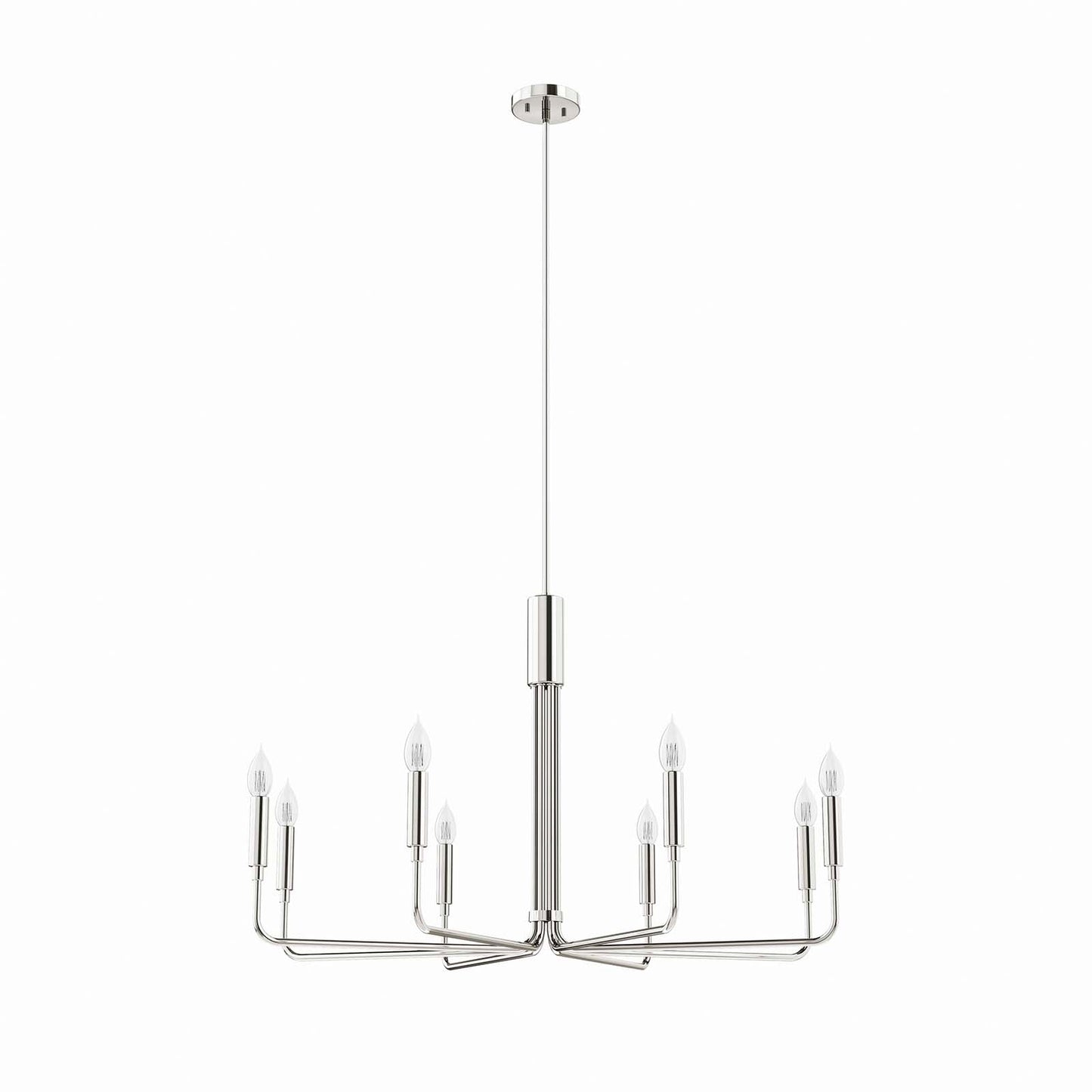 Rekindle 8-Light Chandelier by Modway