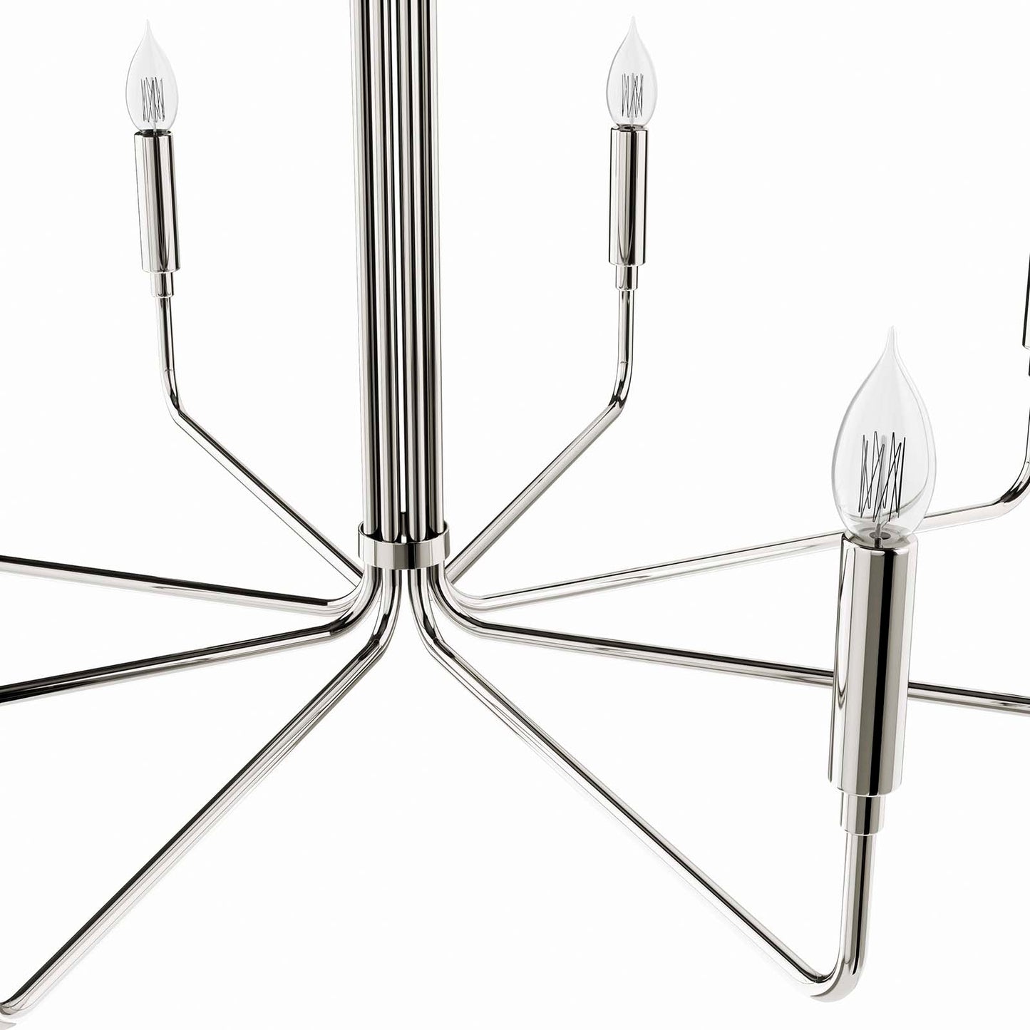 Rekindle 8-Light Chandelier by Modway