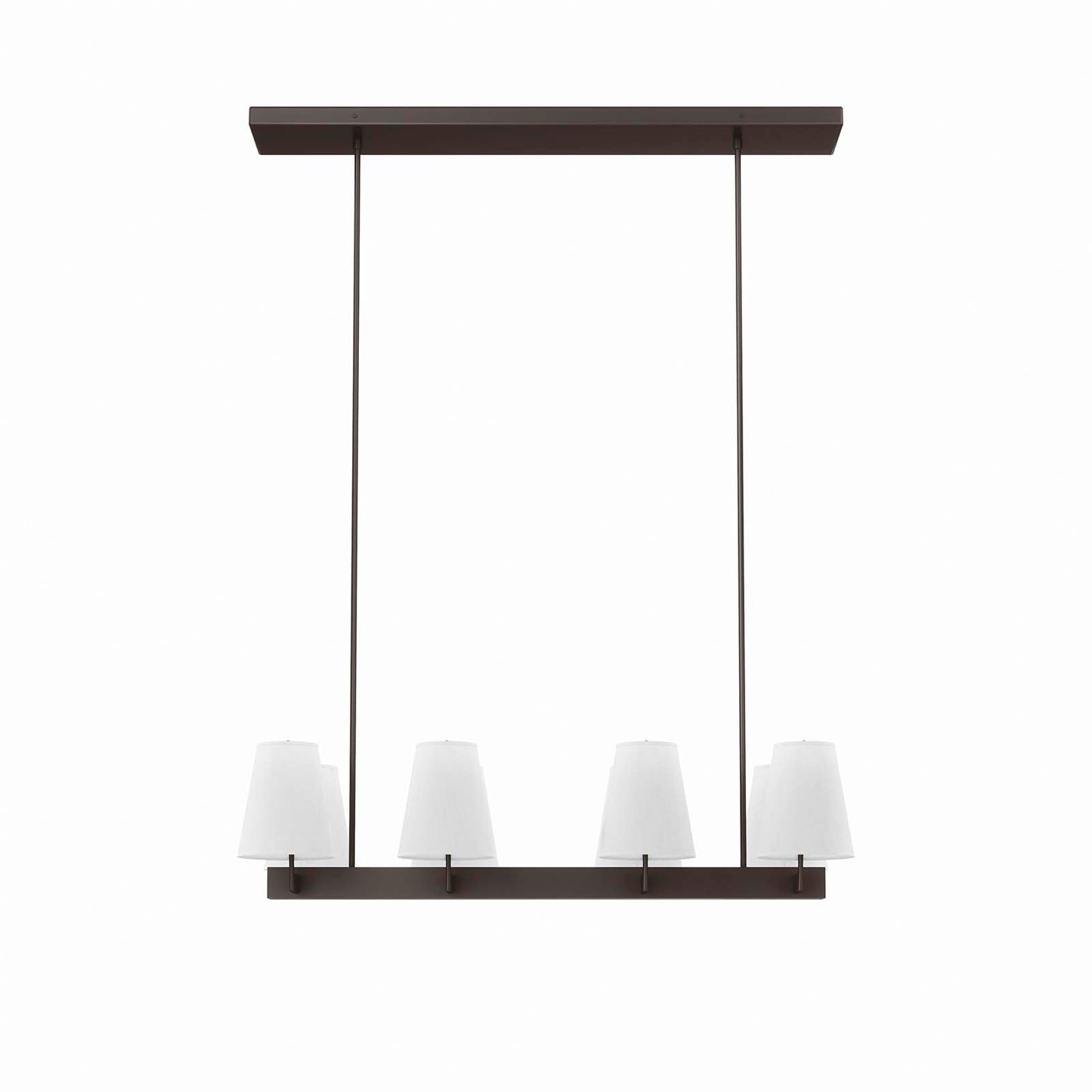 Enthrall 8-Light Chandelier by Modway