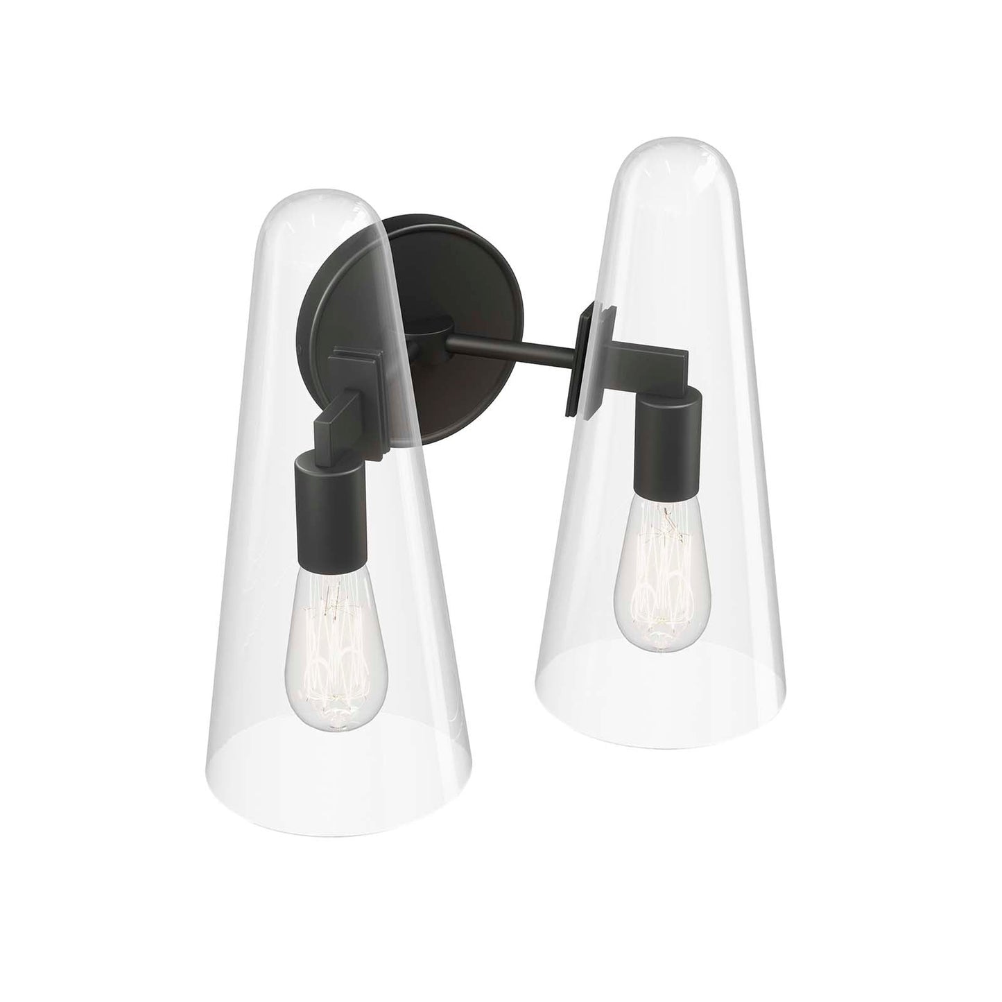 Beacon 2-Light Wall Sconce by Modway