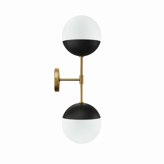 Stellar 2-Light Wall Sconce by Modway