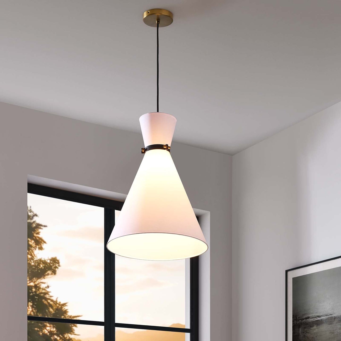Starlight 1-Light Pendant Light by Modway