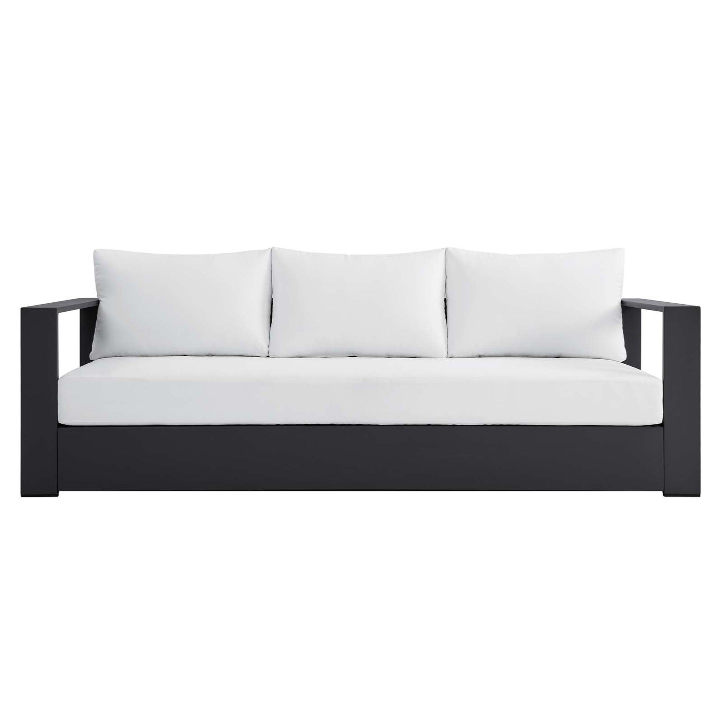 Tahoe Outdoor Patio Powder-Coated Aluminum Sofa by Modway