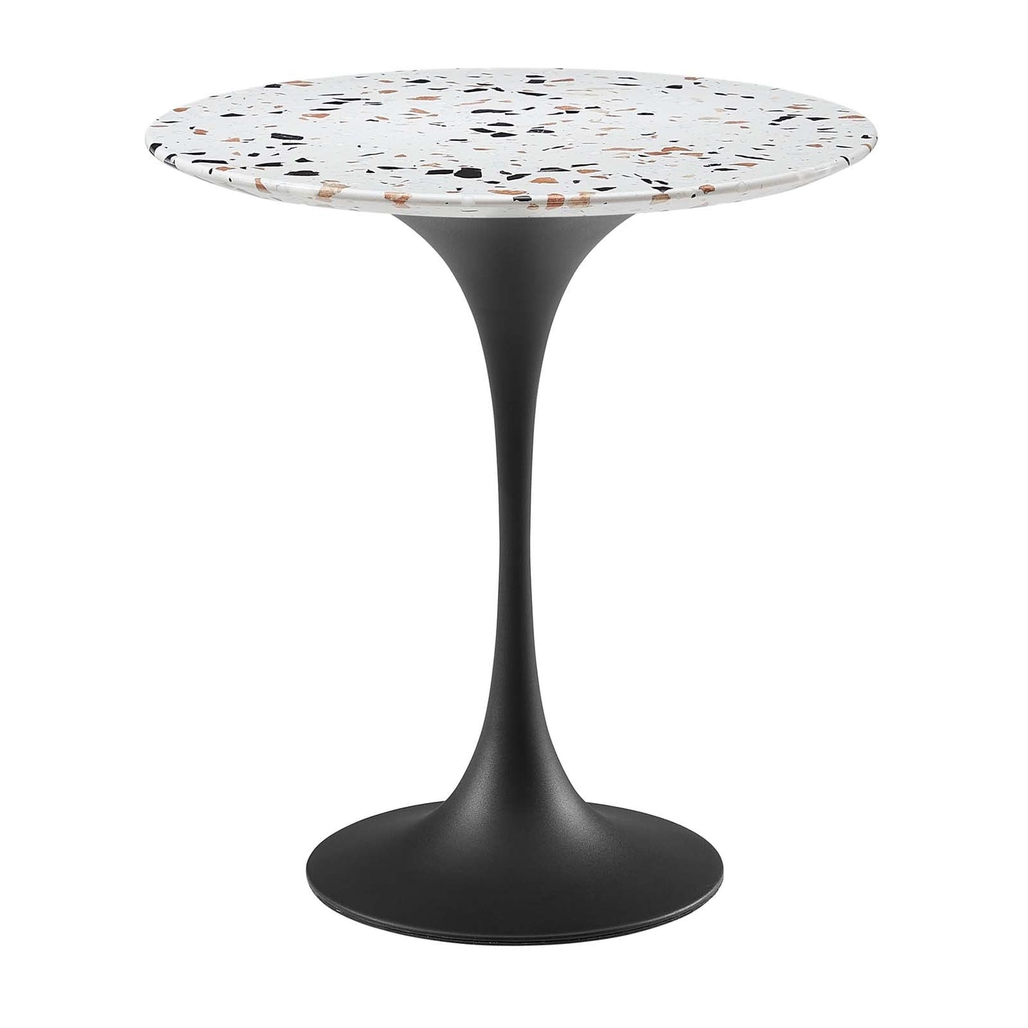 Lippa 20" Round Terrazzo Side Table by Modway