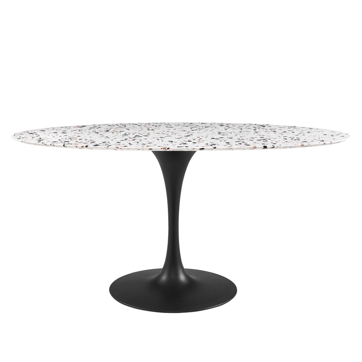 Lippa 60" Oval Terrazzo Dining Table by Modway