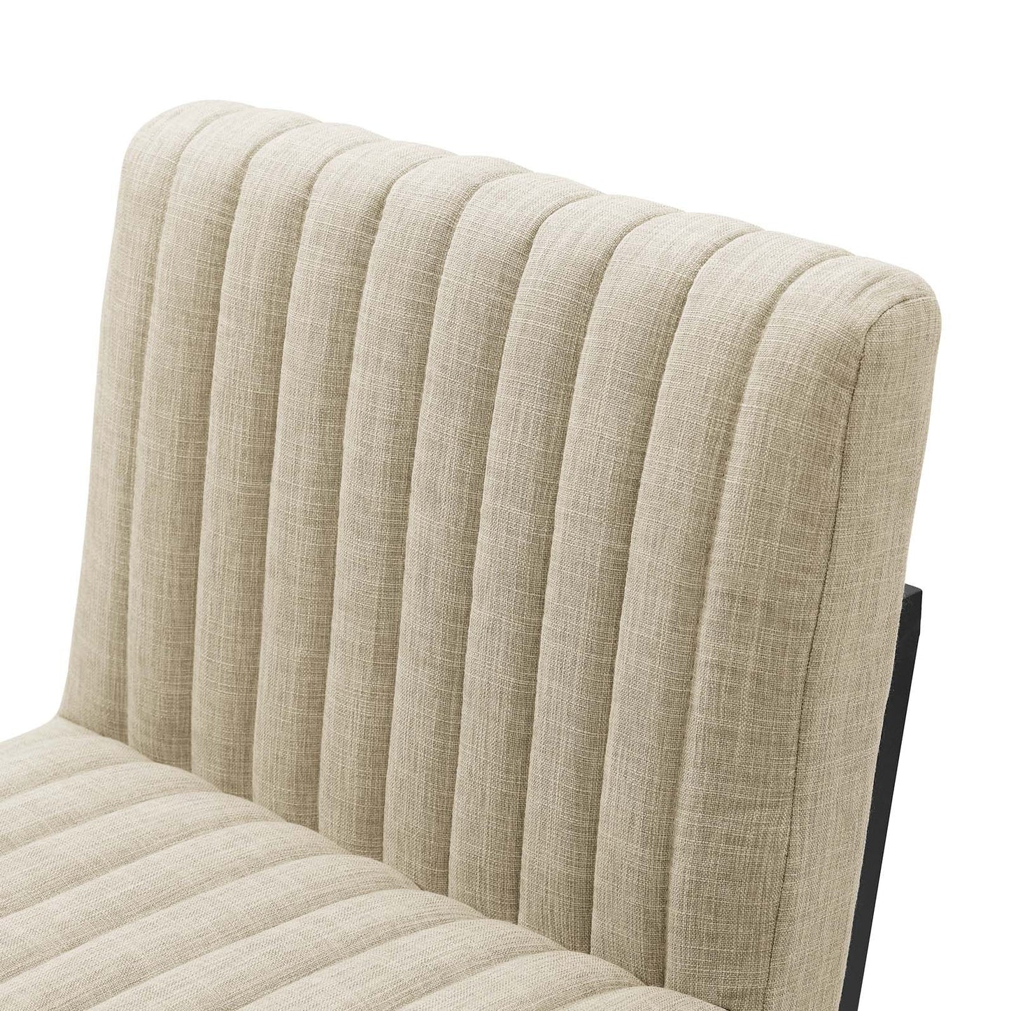 Indulge Channel Tufted Fabric Bar Stools by Modway