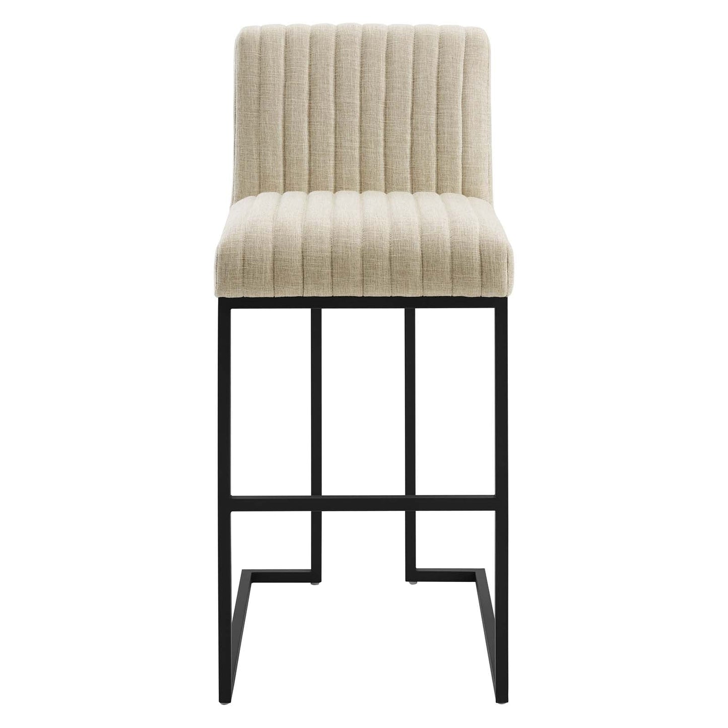 Indulge Channel Tufted Fabric Bar Stools by Modway