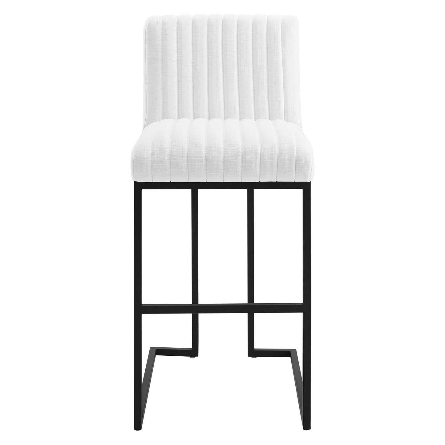 Indulge Channel Tufted Fabric Bar Stools by Modway