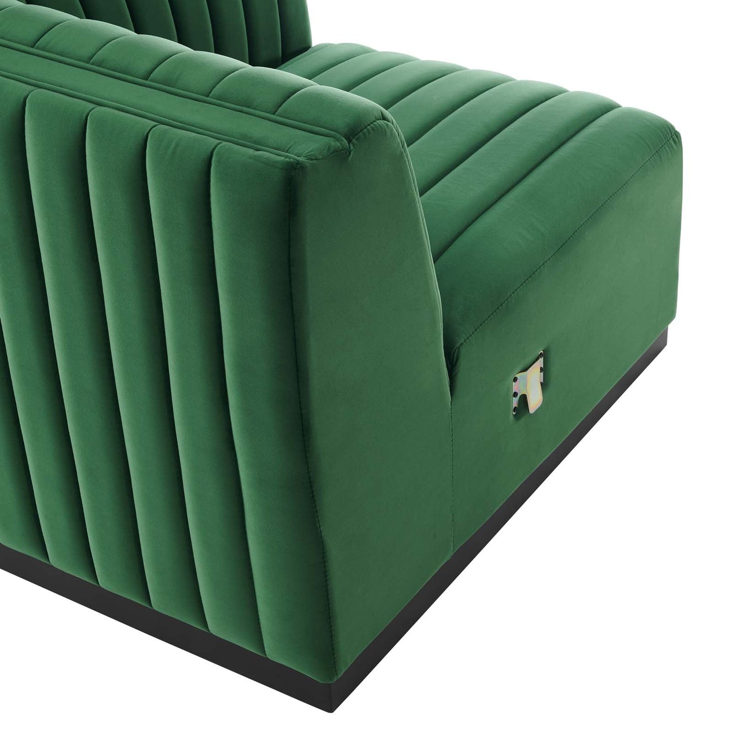 Conjure 4-Piece Channel Tufted Performance Velvet Sofa by Modway