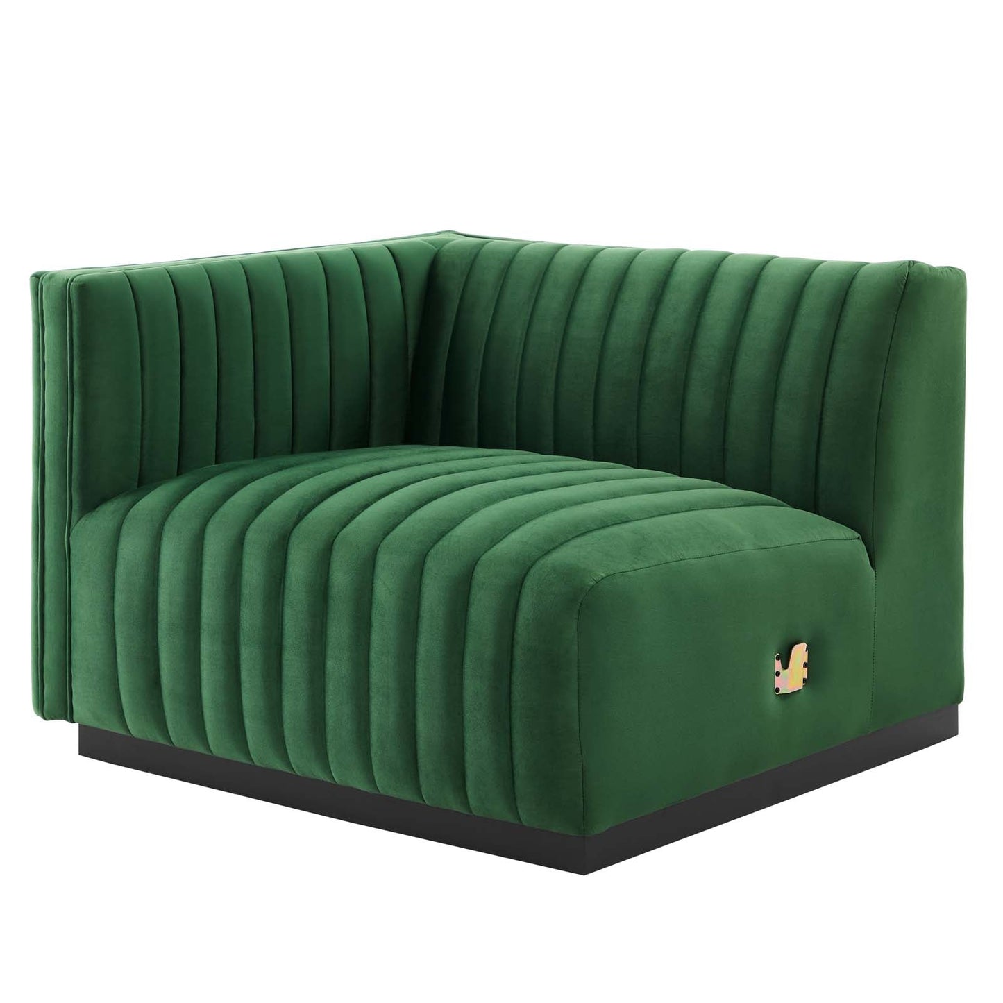 Conjure 4-Piece Channel Tufted Performance Velvet Sofa by Modway