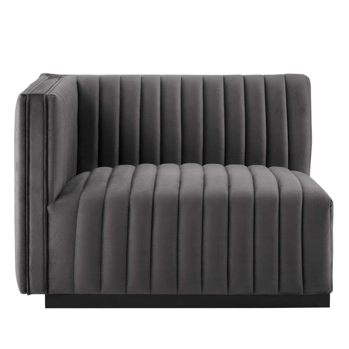 Conjure 4-Piece Channel Tufted Performance Velvet Sofa by Modway