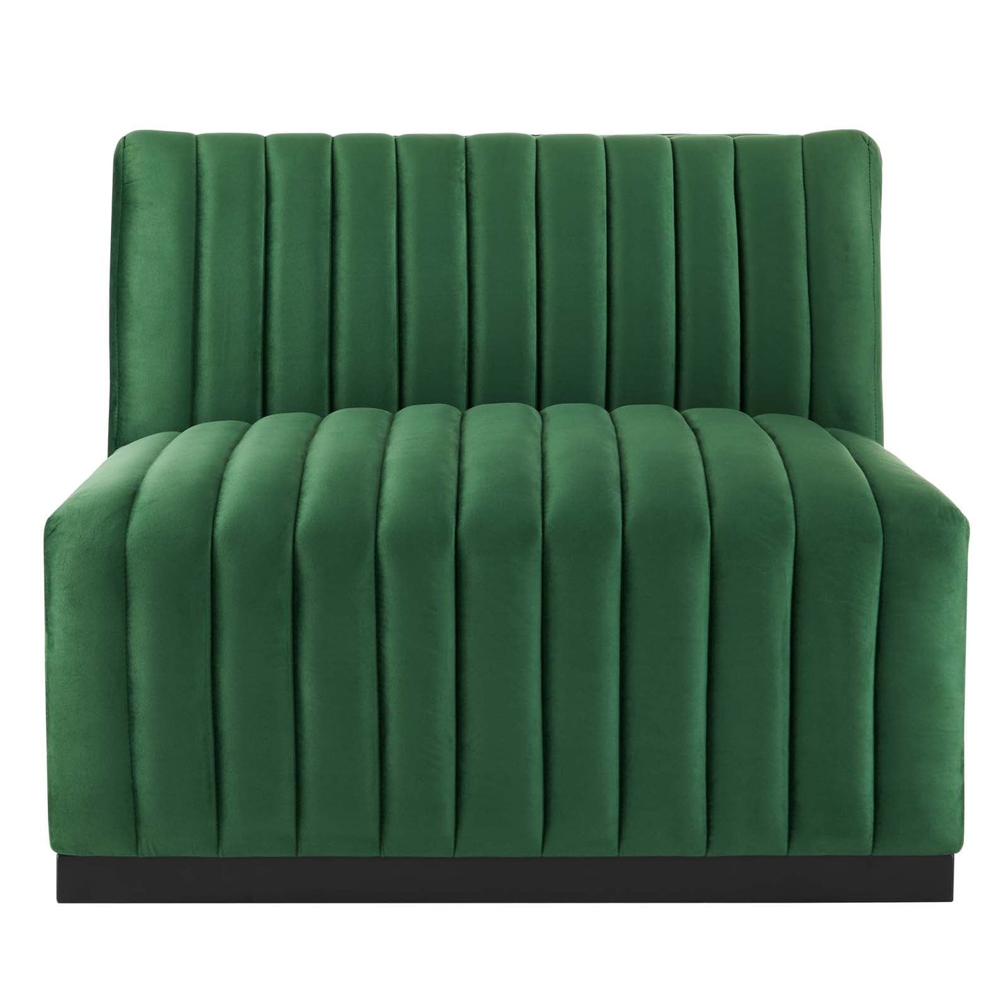 Conjure 5-Piece Channel Tufted Performance Velvet Sectional by Modway