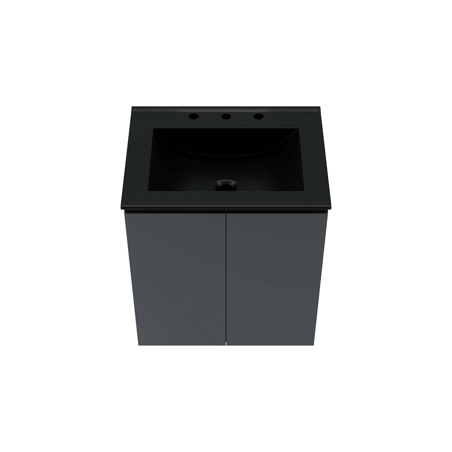 Bryn 24" Wall-Mount Bathroom Vanity by Modway