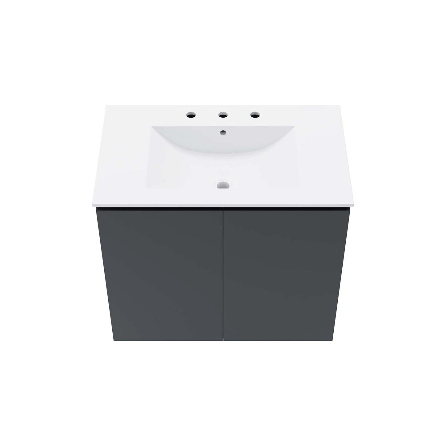 Bryn 30" Wall-Mount Bathroom Vanity by Modway