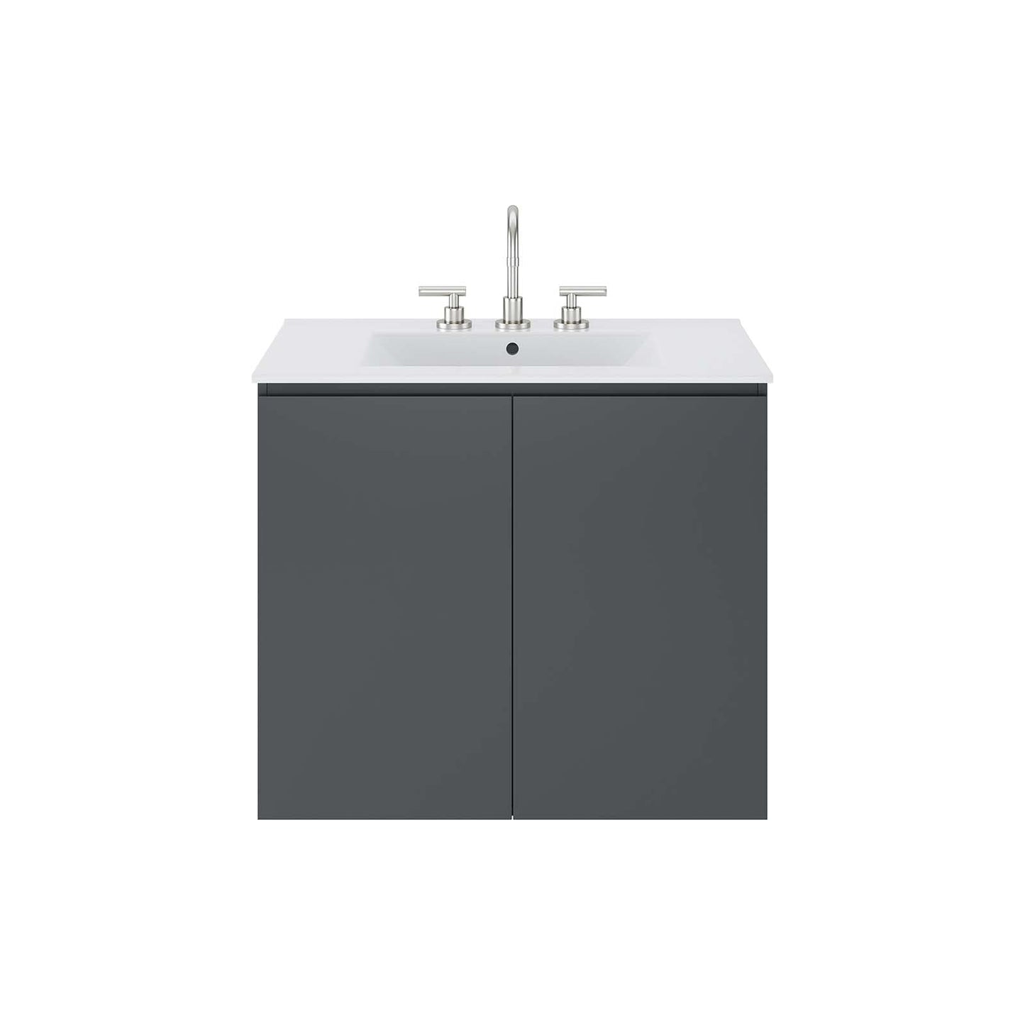 Bryn 30" Wall-Mount Bathroom Vanity by Modway