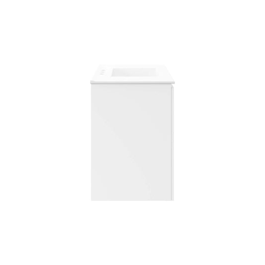 Bryn 36" Wall-Mount Bathroom Vanity by Modway