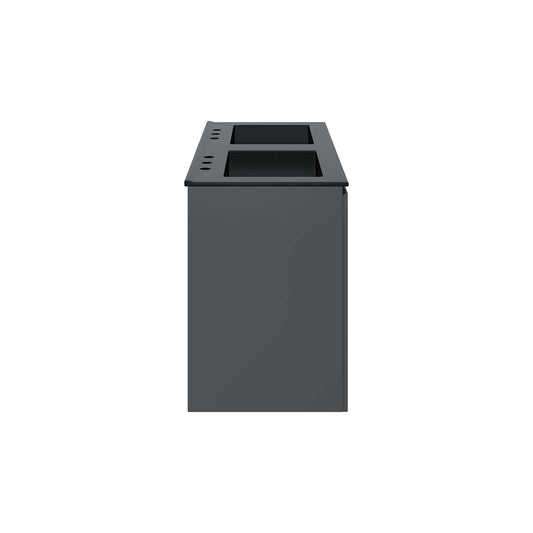Bryn 48" Wall-Mount Double Sink Bathroom Vanity by Modway