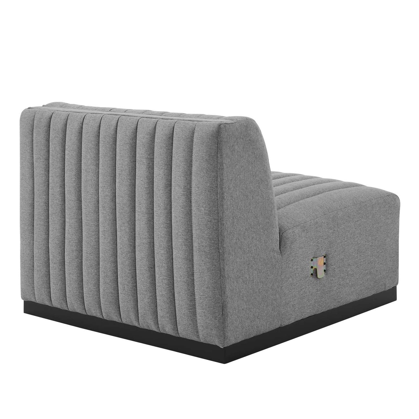 Conjure 4-Piece Channel Tufted Upholstered Fabric Sofa by Modway