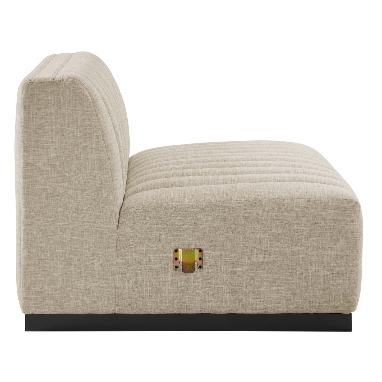 Conjure 6-Piece Channel Tufted Upholstered Fabric Sectional Sofa by Modway
